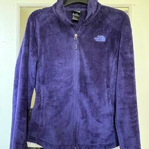 The North Face Royal Purple Full Zip Fleece